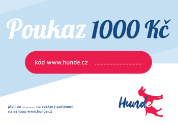 Dárkový poukaz 1000Kč