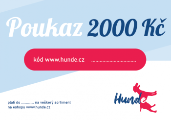 Dárkový poukaz 2000Kč